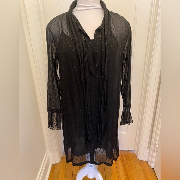 Theory silk tunic/dress - Picture 2 of 6